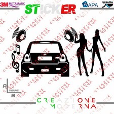 ADESIVO STICKER DONNE AUTO