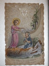 Image pieuse canivet dentelle