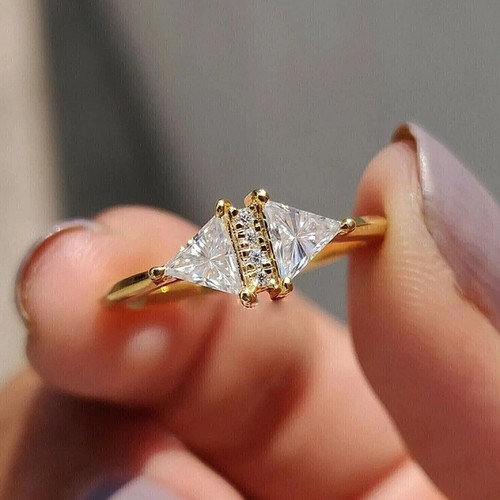 Anello oro con pietre - oro,