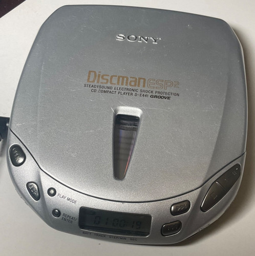 Sony discman e441 groove - sony, d-e441