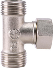Raccordo a T in Ottone Cromato