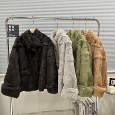 Cappotto donna pelliccia di