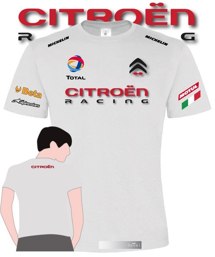 Tshirt printed citroen - printed, racing