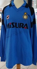 maglia allenamento Inter indossata e autografata da Altobelli videoprova e coa