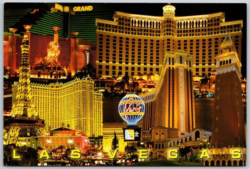 Postcard nevada las vegas - las,