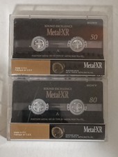 Lotto 2x SONY METAL-XR 50 80