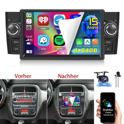 Autoradio 64gb android 15 - 4+64gb,