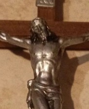 CROCIFISSO GESÙ LEGNO E