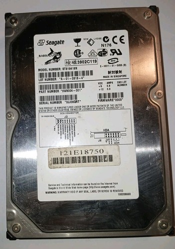 Disco rigido vintage seagate - rigido,