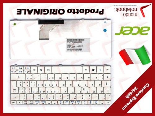 Tastiera italiana bianca acer - tastiera,