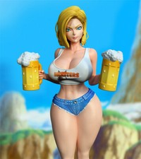 Sexy Android 18 Stampa 3D