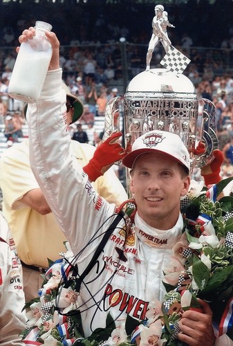 Indy car driver - driver, brack