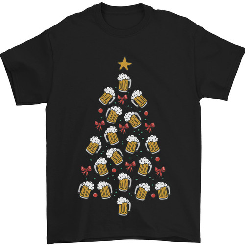 Birra albero natale - di, t-shirt