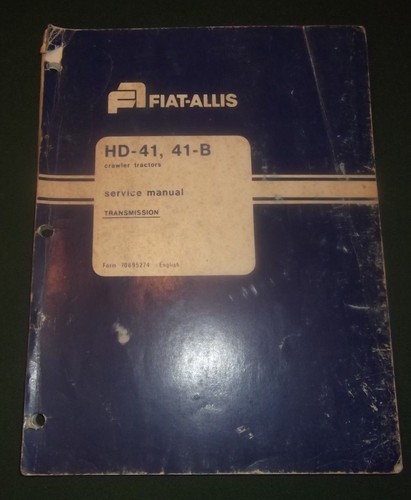 Fiat allis b cingolato - allis,