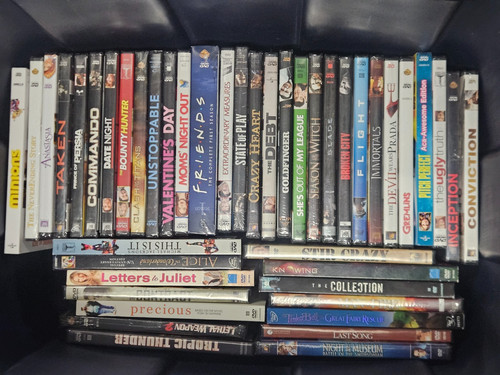 Lot 100 sealed - dvd, movies