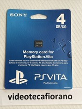 MEMORY CARD Playstation Vita - 4 GB nuova Sony
