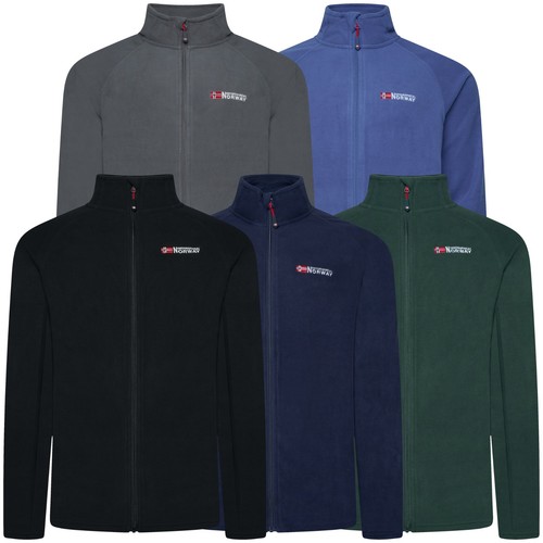 Giacca uomo pile - zip, intera