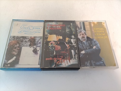 Lotto francesco guccini - 3x,