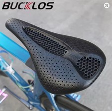 BUCKLOS MTB sella bici da strada stampata in 3D 155 mm carbonio cuscino sedile bicicletta 7 * 9 mm