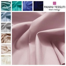 Tessuto PIQUET TINTA UNITA Al METRO Puro Cotone LENZUOLA ABBIGLIAMENTO BAMBINI