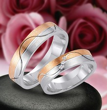 2 Trauringe , Hochzeitsringe 