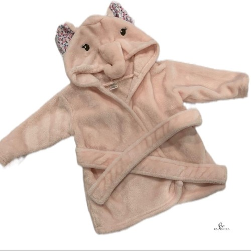 Accappatoio rosa elefante