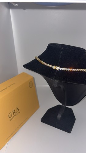 Collana moissanite placcatura - collana,