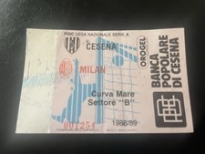 Cesena-milan biglietto/ticket