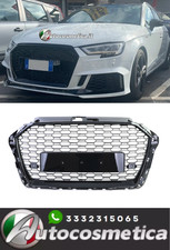 GRIGLIA ANTERIORE NERA NO LOGO