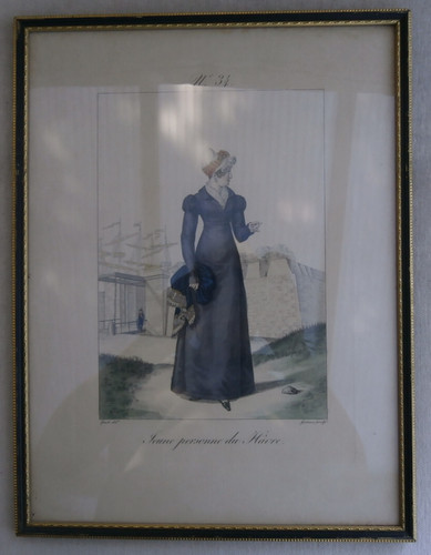 1832 incisione incorniciata - c,,