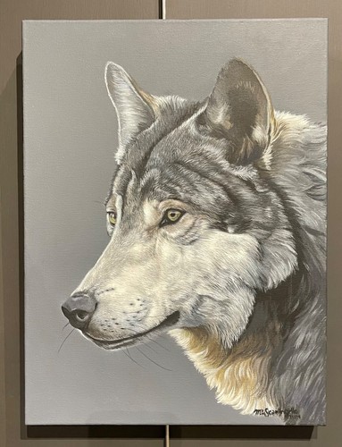 Quadro animalier lupo arte - quadro,
