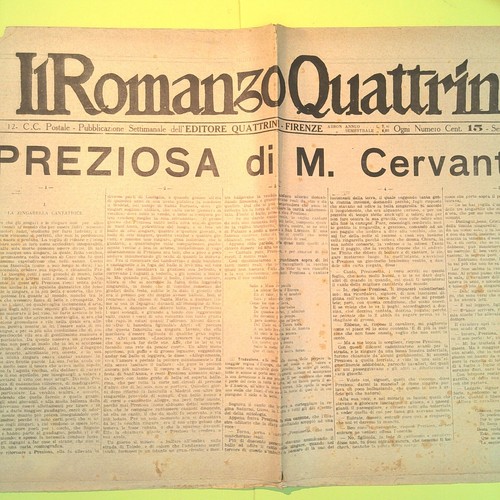 Preziosa cervantes romanzo - il,