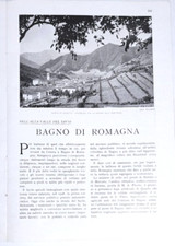 Umberto Console - BAGNO DI ROMAGNA (1931)