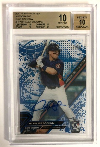 2017 topps high tek alex - tek,