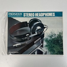 Pioneer Cuffie Stereo Brochure