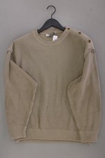 ⭐ Carlo Colucci maglione per uomo taglia 54, XL vintage marrone di cotone ⭐