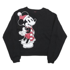 DISNEY Felpa Donna Nera S