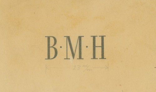Uli huber entwurf monogramm - entwurf,