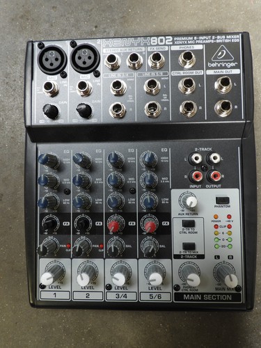 Mixer behringer xenyx 802 - behringer,