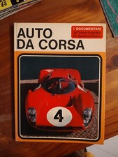 Libro Vintage AUTO DA CORSA I Documentari Istituto Geografico De Agostini 2