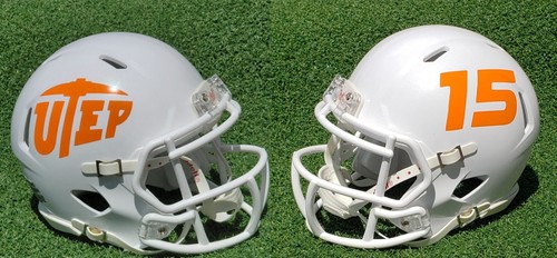 Mini casco calcio utep - calcio, miners