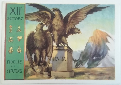 Cartolina guardia alla - cartolina,