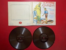 COLLODI - LE AVVENTURE PINOCCHIO SU DISCHI DURIUM 9° Puntata (1933) 2 Dischi