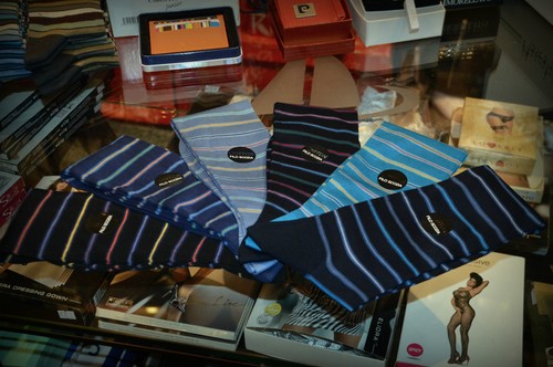 Paio calze uomo lunghe punto - calze,