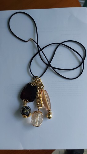 Collana lunga con - , pendaglio