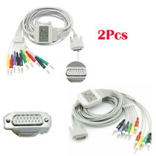 2 pezzi cavo ECG/ECG a 10 cavi