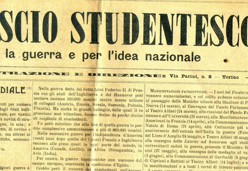 Fascio studentesco - fascio,