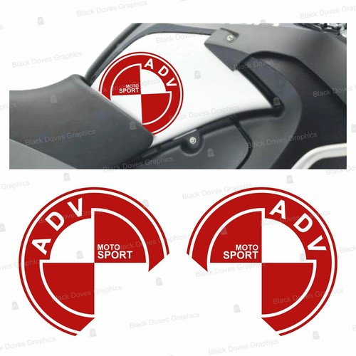 2pz adesivi roso - roso, compatibili