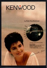 PUBBLICITÀ KENWOOD PERLA NERA