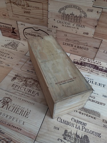 Cassetta porta vino - , legno